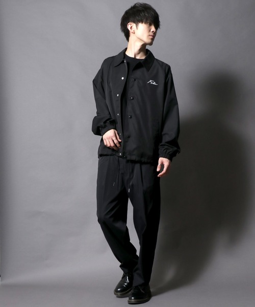 FILA（フィラ）の「【FILA】Arm print＆Back print Coach jacket