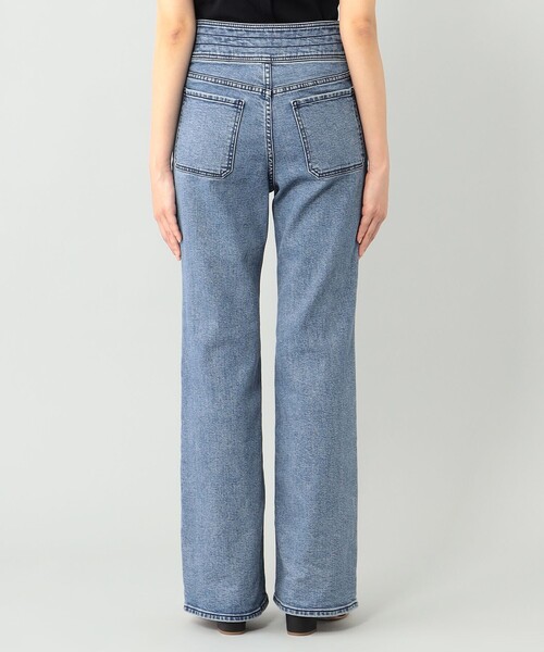 Diagram（ダイアグラム）の「フレアデニムパンツ（デニムパンツ・レディース・サックスブルー/インディゴブルー・36/34/38）」の18枚目の写真