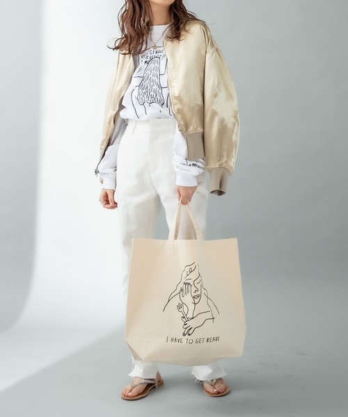 mystic（ミスティック）の「ANNIE トート（トートバッグ・レディース・ベージュ・FREE）」の2枚目の写真