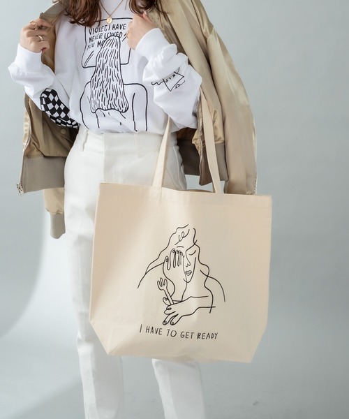 mystic（ミスティック）の「ANNIE トート（トートバッグ・レディース・ベージュ・FREE）」の11枚目の写真