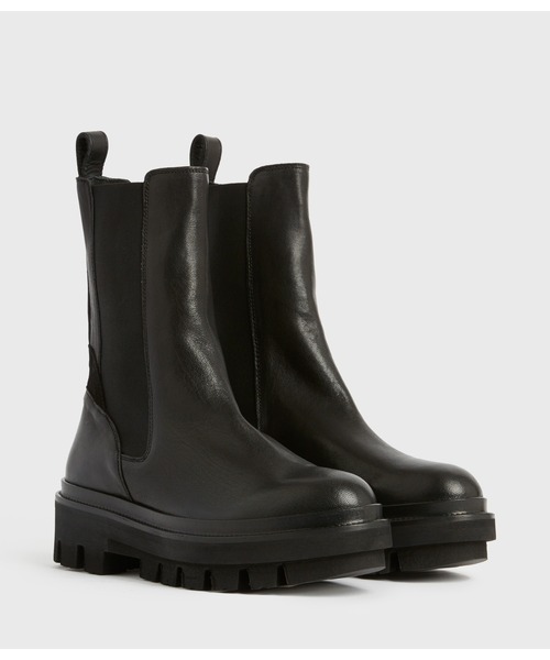 ALLSAINTS（オールセインツ）の「BILLIE LEATHER BOOTS | BILLIE レザー ブーツ（ブーツ・レディース・ブラック・UK5/UK6/UK4）」の3枚目の写真