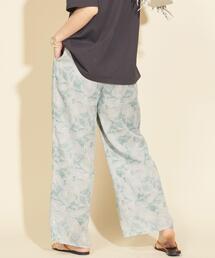 BEAUTY&YOUTH UNITED ARROWS | BY∴ シアーマーブルプリントイージーパンツ -ウォッシャブル-(その他パンツ)