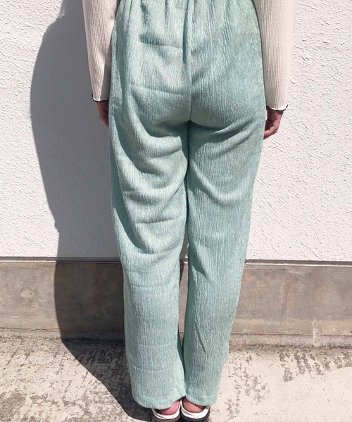 Clice de Paris（クリシェドゥパリス）の「K/シャイニーパンツ（その他パンツ・レディース・ブラック/オフホワイト/ミント・ONESIZE）」の19枚目の写真