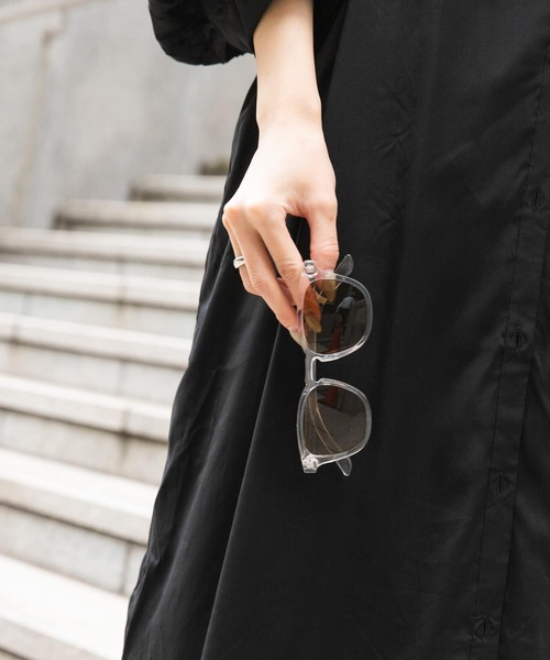 SENSE OF PLACE by URBAN RESEARCH（センスオブプレイスバイアーバンリサーチ）の「ウェリントンフレームサングラス（サングラス・レディース・その他2/その他3/グレー系その他/ブラック系その他/ブラック/その他1・ONE）」の6枚目の写真