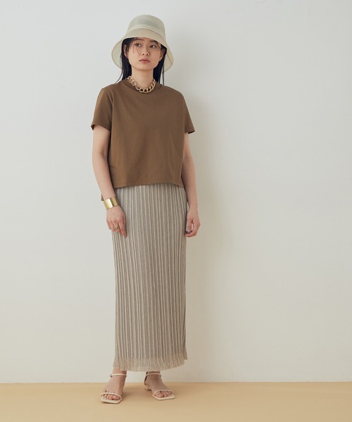 ADAM ET ROPE'(アダムエロペ)の「【UVケア】ファンデーションコンパクトTシャツ(Tシャツ/カットソー・レディース・ホワイト/ダークブラウン/ベージュ・FREE)」の18枚目の写真