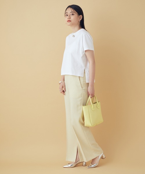 ADAM ET ROPE'(アダムエロペ)の「【UVケア】ファンデーションコンパクトTシャツ(Tシャツ/カットソー・レディース・ホワイト/ダークブラウン/ベージュ・FREE)」の19枚目の写真