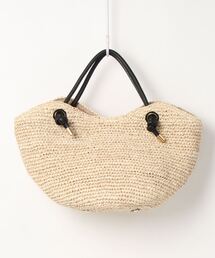 VIOLAd'ORO | 【VIOLAd'ORO】ラフィアトートバッグ(トートバッグ)