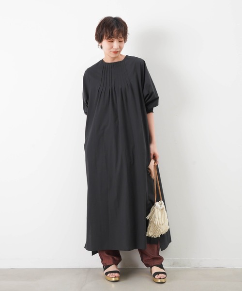 Luca Lady Luca Lady ワンピース Lc Lll Luca ルカ レディラックルカ のファッション Luck ピンタックワンピース ワンピース Luck