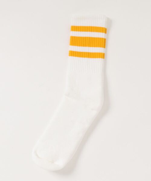 SOCCO（ソッコ）の「/SOCCO/STRIPED CREW SOCKS（ソックス/靴下・メンズ・その他1/その他2/その他3/その他4/その他5/その他6/その他7/その他8/その他10/その他9・S/M/L/XL）」の5枚目の写真