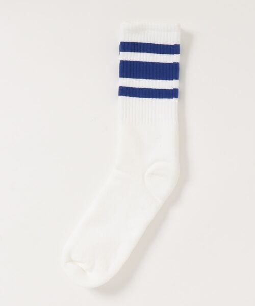 SOCCO（ソッコ）の「/SOCCO/STRIPED CREW SOCKS（ソックス/靴下・メンズ・その他1/その他2/その他3/その他4/その他5/その他6/その他7/その他8/その他10/その他9・S/M/L/XL）」の6枚目の写真