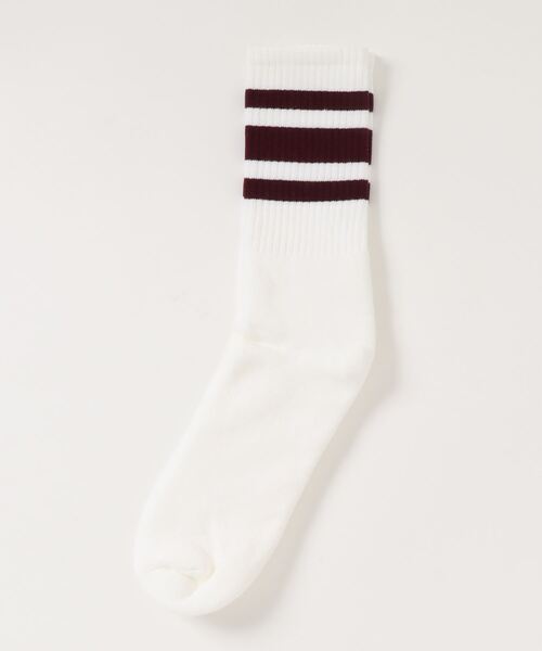 SOCCO（ソッコ）の「/SOCCO/STRIPED CREW SOCKS（ソックス/靴下・メンズ・その他1/その他2/その他3/その他4/その他5/その他6/その他7/その他8/その他10/その他9・S/M/L/XL）」の8枚目の写真
