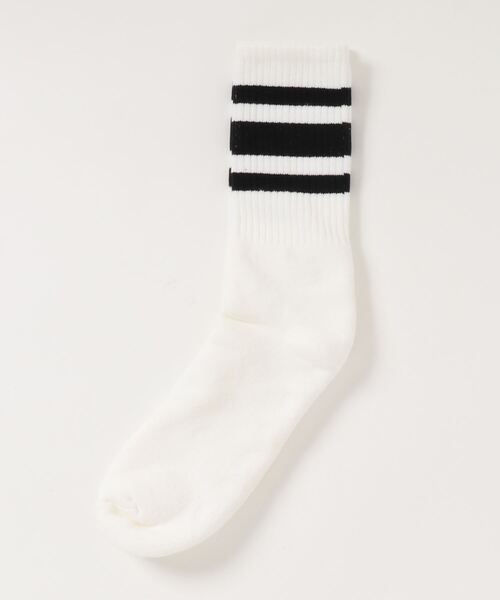 SOCCO（ソッコ）の「/SOCCO/STRIPED CREW SOCKS（ソックス/靴下・メンズ・その他1/その他2/その他3/その他4/その他5/その他6/その他7/その他8/その他10/その他9・S/M/L/XL）」の10枚目の写真