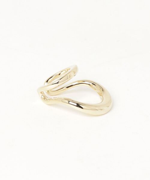 dix(ディス)の「W Twist Earcuff(イヤーカフ・レディース・ゴールド・FREE)」の2枚目の写真