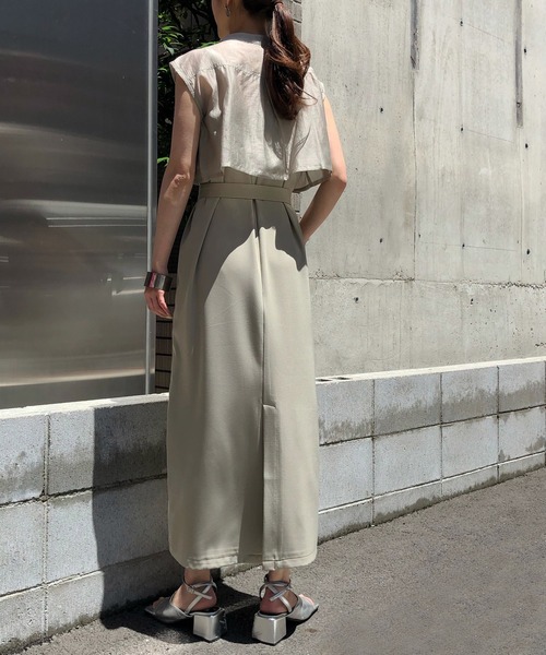 イタリア製 GIORGIO ARMANI フェイク レイヤード ワンピース undefined