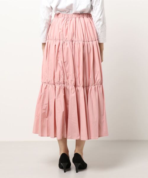 MIIA（ミーア）の「ギャザーティアードスカート（スカート・レディース・ピンク/その他/ブルー・FREE）」の13枚目の写真