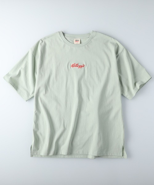 Right-on（ライトオン）の「「Vintage Kelloggs」プリントTシャツ（Tシャツ/カットソー・メンズ・ブラック/オフホワイト/グリーン・M/L/XL）」の21枚目の写真