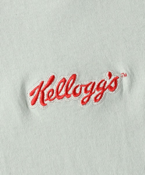 Right-on（ライトオン）の「「Vintage Kelloggs」プリントTシャツ（Tシャツ/カットソー・メンズ・ブラック/オフホワイト/グリーン・M/L/XL）」の22枚目の写真