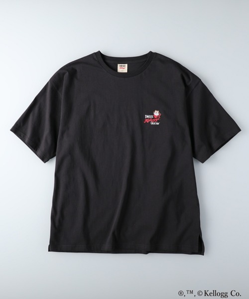 Right-on（ライトオン）の「「Vintage Kelloggs」プリントTシャツ（Tシャツ/カットソー・メンズ・ブラック/オフホワイト/グリーン・M/L/XL）」の17枚目の写真
