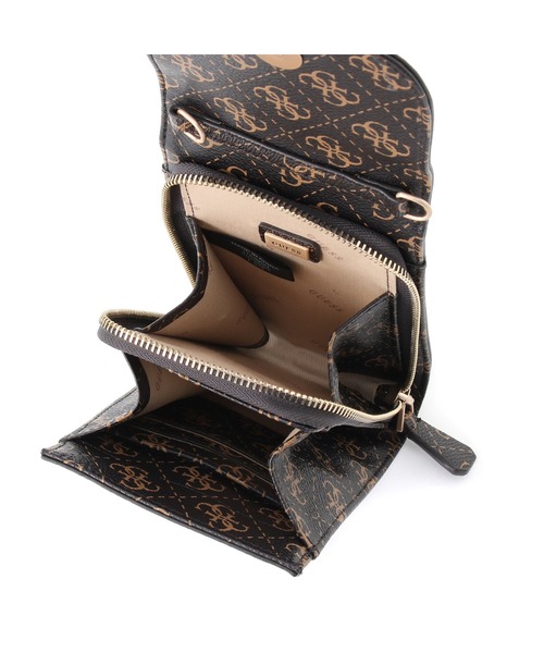 Guess（ゲス）の「LAYLA Chit Chat（ショルダーバッグ・レディース・ブラウン・ONE SIZE）」の12枚目の写真