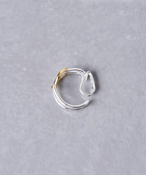 PHILIPPE AUDIBERT（フィリップ オーディベール）の「別注＜PHILIPPE AUDIBERT（フィリップ オーディベール）＞ELINA イヤリング †（イヤリング・レディース・シルバー・FREE）」の4枚目の写真