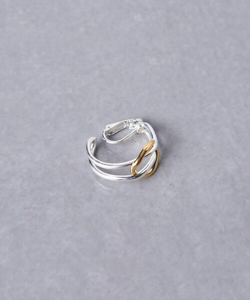 PHILIPPE AUDIBERT（フィリップ オーディベール）の「別注＜PHILIPPE AUDIBERT（フィリップ オーディベール）＞ELINA イヤリング †（イヤリング・レディース・シルバー・FREE）」の3枚目の写真