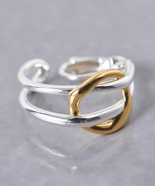 PHILIPPE AUDIBERT（フィリップ オーディベール）の「別注＜PHILIPPE AUDIBERT（フィリップ オーディベール）＞ELINA イヤリング †（イヤリング・レディース・シルバー・FREE）」の6枚目の写真