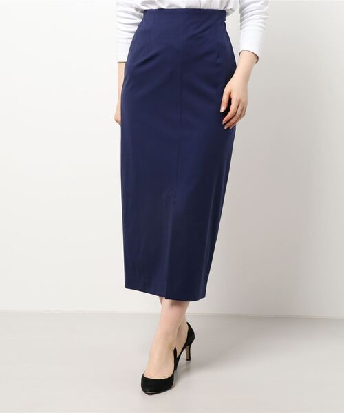 journal standard L'essage（ジャーナルスタンダードレサージュ）の「ポンチタイトスカート◆（スカート・レディース・チャコールグレー/ブルー系その他・38/36）」の17枚目の写真