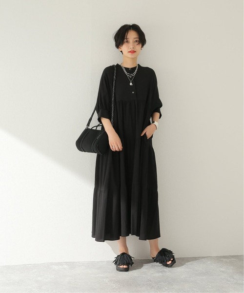 JOURNAL STANDARD ジャーナルスタンダード ティアードワンピース JOURNAL STANDARD(ジャーナルスタンダード)の「リップルクロス