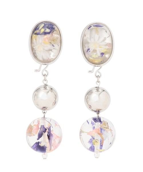 ANEVER（アンエバー）の「【平手友梨奈さん着用】OVAL 2WAY DROPPED イヤリング（イヤリング・レディース・シルバー系/ゴールド系・F）」の9枚目の写真