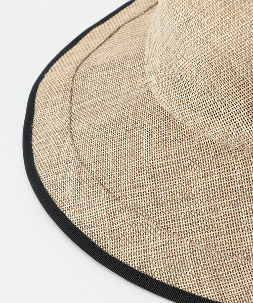 Nine Tailor（ナインテイラー）の「【Nine Tailor/ナインテーラー】Myrtle Hat #N-628（ハット・メンズ・ベージュ/ブラック・FREE）」の7枚目の写真