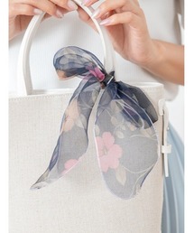 fifth | オーガンジーフラワースカーフ(バンダナ/スカーフ)