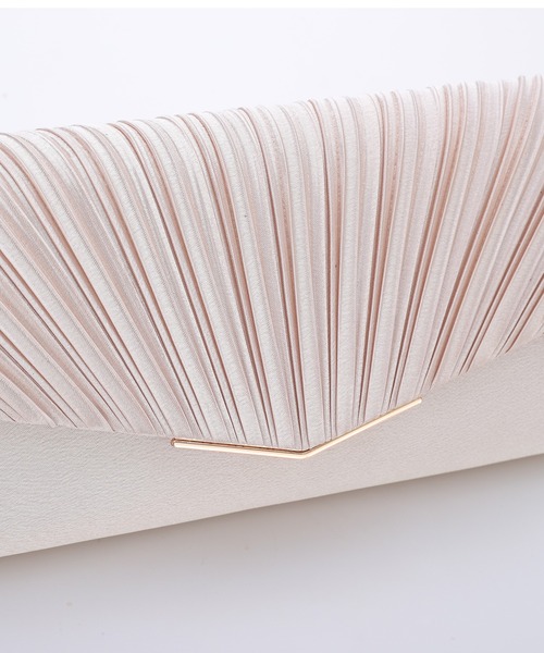 Kana（カナ）の「クラッチ＆ショルダー パーティーバッグ 結婚式 お呼ばれ オケージョン（ショルダーバッグ・レディース・ブラック/ベージュ/シルバー・フリー）」の19枚目の写真