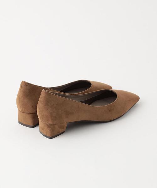 green label relaxing（グリーンレーベルリラクシング）の「スクエア プレーン パンプス(3cmヒール) -撥水-（パンプス・レディース・ブラック/ベージュ/パープル/モカ/その他1・22cm/22.5cm/23cm/23.5cm/24cm/24.5cm/25cm）」の7枚目の写真