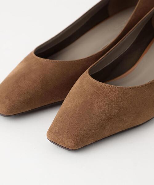 green label relaxing（グリーンレーベルリラクシング）の「スクエア プレーン パンプス(3cmヒール) -撥水-（パンプス・レディース・ブラック/ベージュ/パープル/モカ/その他1・22cm/22.5cm/23cm/23.5cm/24cm/24.5cm/25cm）」の9枚目の写真
