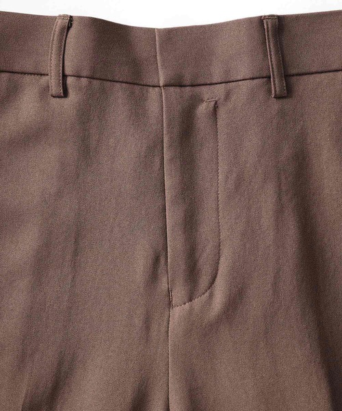 SHAREEF（シャリーフ）の「EASY SLACKS（スラックス・メンズ・ブラック/パープル/ホワイト系その他/グリーン系その他/モカ・1/2/3）」の12枚目の写真