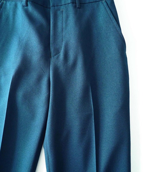 SHAREEF（シャリーフ）の「EASY SLACKS（スラックス・メンズ・ブラック/パープル/ホワイト系その他/グリーン系その他/モカ・1/2/3）」の16枚目の写真