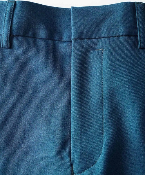 SHAREEF（シャリーフ）の「EASY SLACKS（スラックス・メンズ・ブラック/パープル/ホワイト系その他/グリーン系その他/モカ・1/2/3）」の17枚目の写真