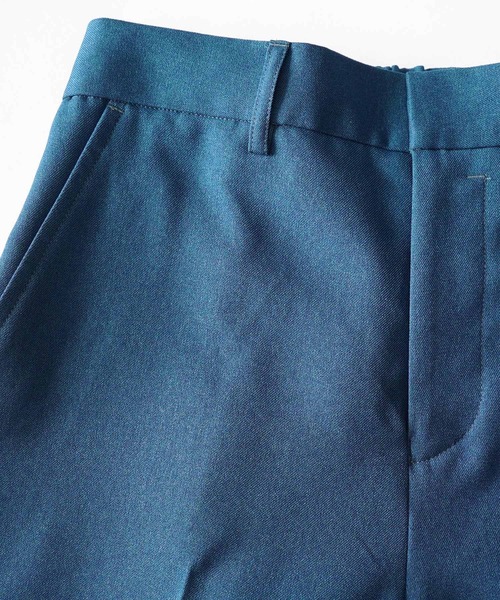 SHAREEF（シャリーフ）の「EASY SLACKS（スラックス・メンズ・ブラック/パープル/ホワイト系その他/グリーン系その他/モカ・1/2/3）」の18枚目の写真