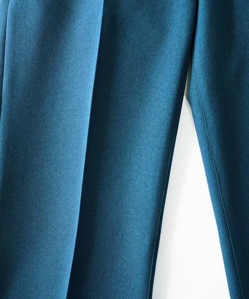 SHAREEF（シャリーフ）の「EASY SLACKS（スラックス・メンズ・ブラック/パープル/ホワイト系その他/グリーン系その他/モカ・1/2/3）」の19枚目の写真