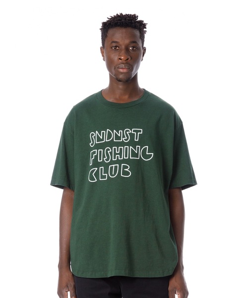 Sandinista(サンディニスタ)の「Fishing Club Tee / 釣りクラブTシャツ(Tシャツ/カットソー・メンズ・ホワイト/ブラック/サンドベージュ/グリーン系その他・SMALL/MEDIUM/LARGE)」の4枚目の写真