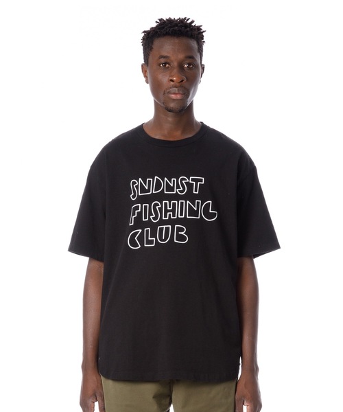 Sandinista(サンディニスタ)の「Fishing Club Tee / 釣りクラブTシャツ(Tシャツ/カットソー・メンズ・ホワイト/ブラック/サンドベージュ/グリーン系その他・SMALL/MEDIUM/LARGE)」の3枚目の写真