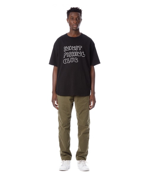 Sandinista(サンディニスタ)の「Fishing Club Tee / 釣りクラブTシャツ(Tシャツ/カットソー・メンズ・ホワイト/ブラック/サンドベージュ/グリーン系その他・SMALL/MEDIUM/LARGE)」の12枚目の写真
