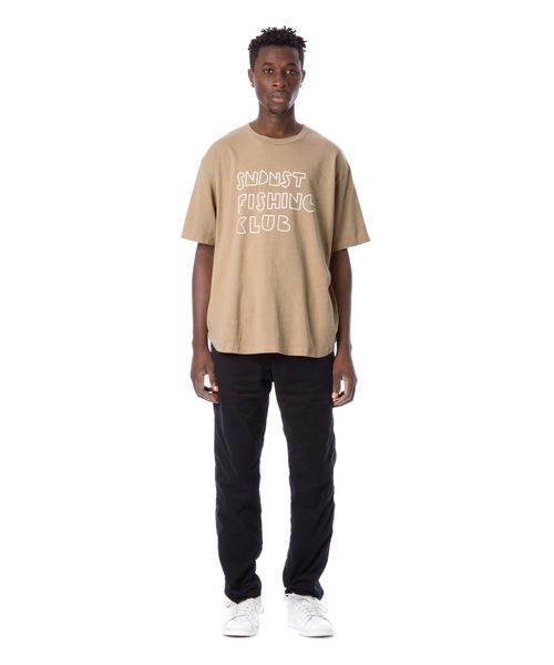 Sandinista(サンディニスタ)の「Fishing Club Tee / 釣りクラブTシャツ(Tシャツ/カットソー・メンズ・ホワイト/ブラック/サンドベージュ/グリーン系その他・SMALL/MEDIUM/LARGE)」の17枚目の写真