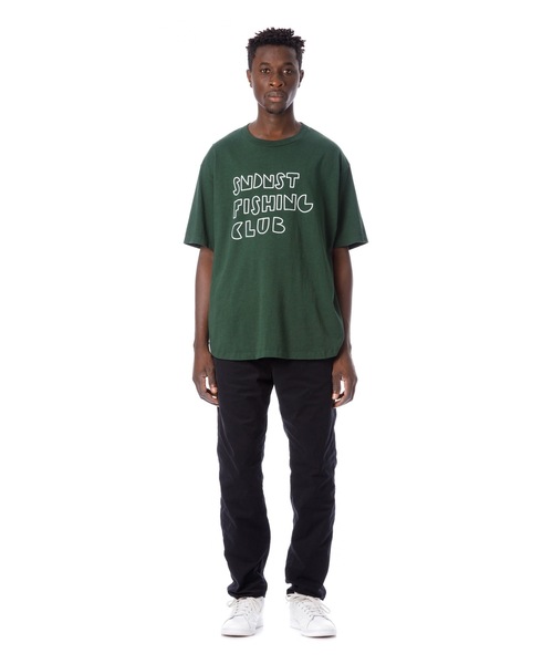 Sandinista(サンディニスタ)の「Fishing Club Tee / 釣りクラブTシャツ(Tシャツ/カットソー・メンズ・ホワイト/ブラック/サンドベージュ/グリーン系その他・SMALL/MEDIUM/LARGE)」の5枚目の写真