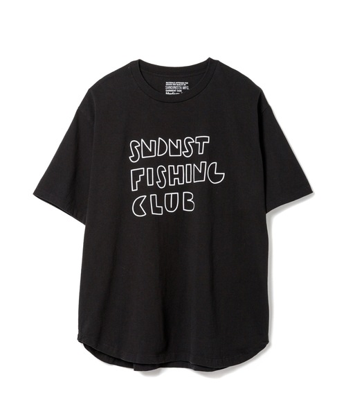 Sandinista(サンディニスタ)の「Fishing Club Tee / 釣りクラブTシャツ(Tシャツ/カットソー・メンズ・ホワイト/ブラック/サンドベージュ/グリーン系その他・SMALL/MEDIUM/LARGE)」の15枚目の写真