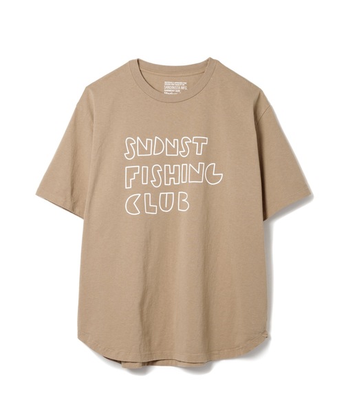 Sandinista(サンディニスタ)の「Fishing Club Tee / 釣りクラブTシャツ(Tシャツ/カットソー・メンズ・ホワイト/ブラック/サンドベージュ/グリーン系その他・SMALL/MEDIUM/LARGE)」の11枚目の写真