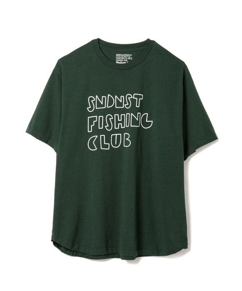 Sandinista(サンディニスタ)の「Fishing Club Tee / 釣りクラブTシャツ(Tシャツ/カットソー・メンズ・ホワイト/ブラック/サンドベージュ/グリーン系その他・SMALL/MEDIUM/LARGE)」の13枚目の写真