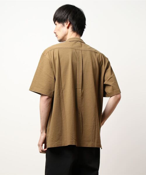 Morris & Sons（モリスアンドサンズ）の「MORRIS & SONS | FRESCA オープンカラーシャツ MEN（シャツ/ブラウス・メンズ・ライトブラウン/ネイビー/ブルー系その他・3/2/1）」の5枚目の写真