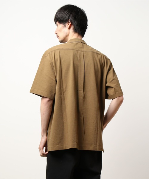 Morris & Sons（モリスアンドサンズ）の「MORRIS & SONS | FRESCA オープンカラーシャツ MEN（シャツ/ブラウス・メンズ・ライトブラウン/ネイビー/ブルー系その他・3/2/1）」の9枚目の写真