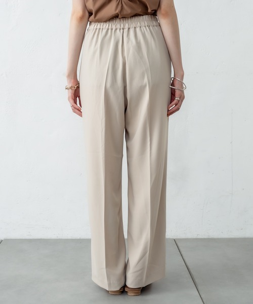 mystic（ミスティック）の「裾ボタンタックパンツ（その他パンツ・レディース・アイボリー/ブルー/ブラウン・1/2）」の16枚目の写真